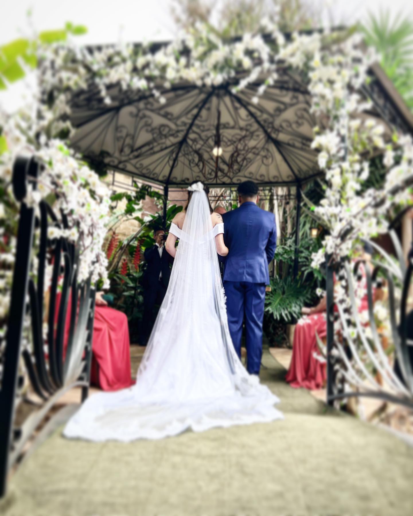 Casamento ao entardecer